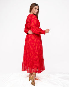 Robe Lily-rouge