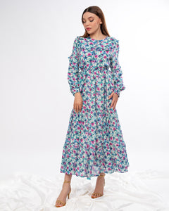 Robe Lily-turquoise