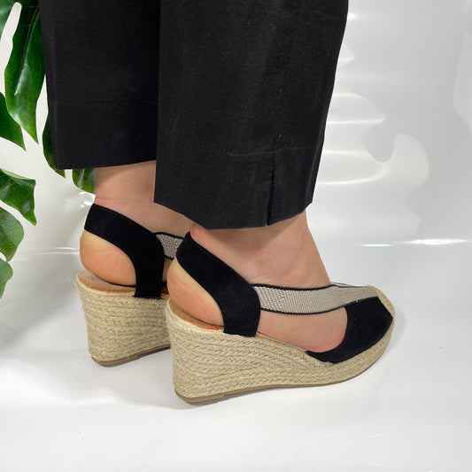 Sandales Élégantes NEXE -noir-