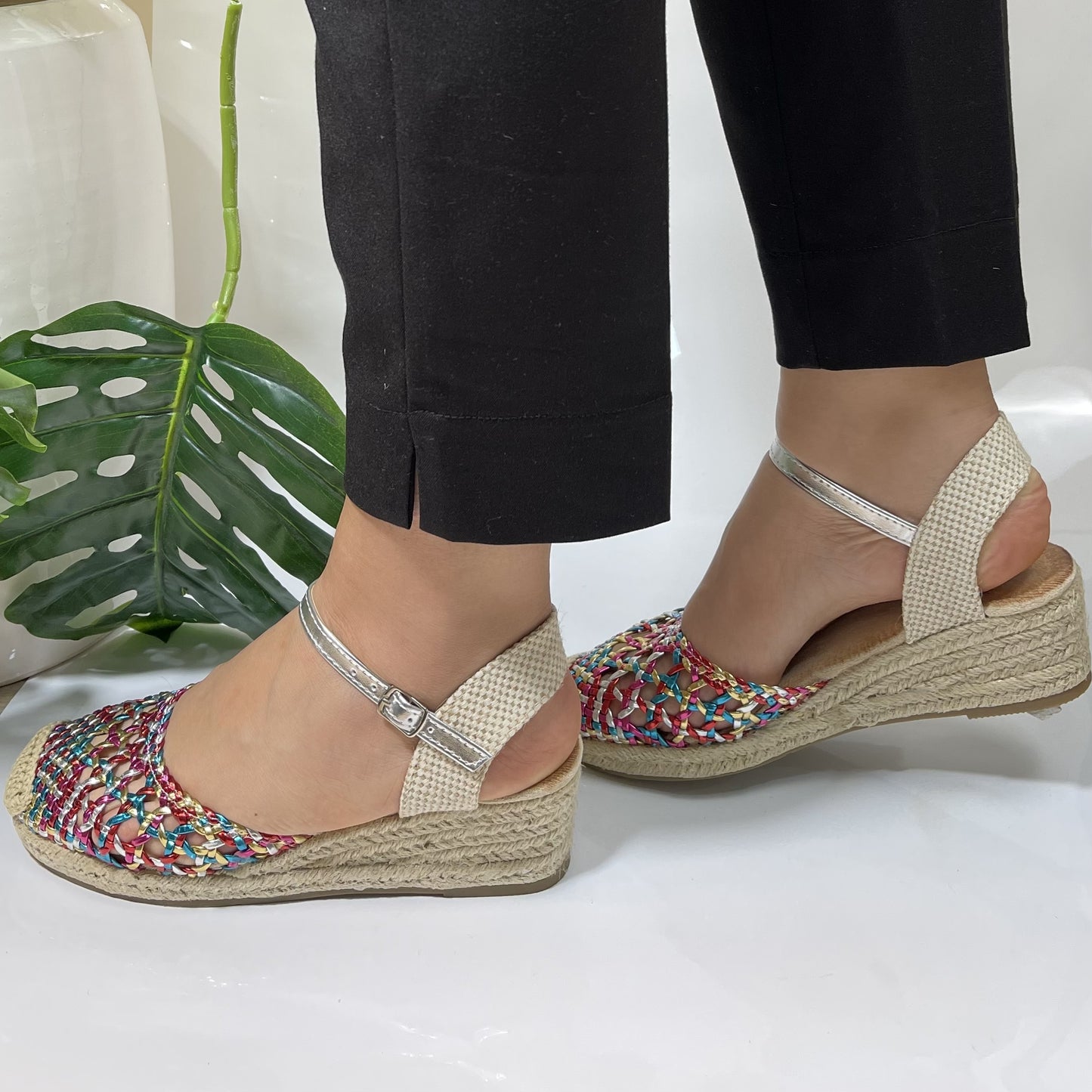 Espadrilles Élégantes -Coloré-