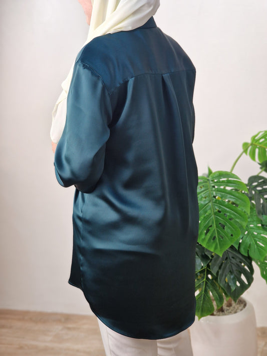 Chemise en Soie satinée