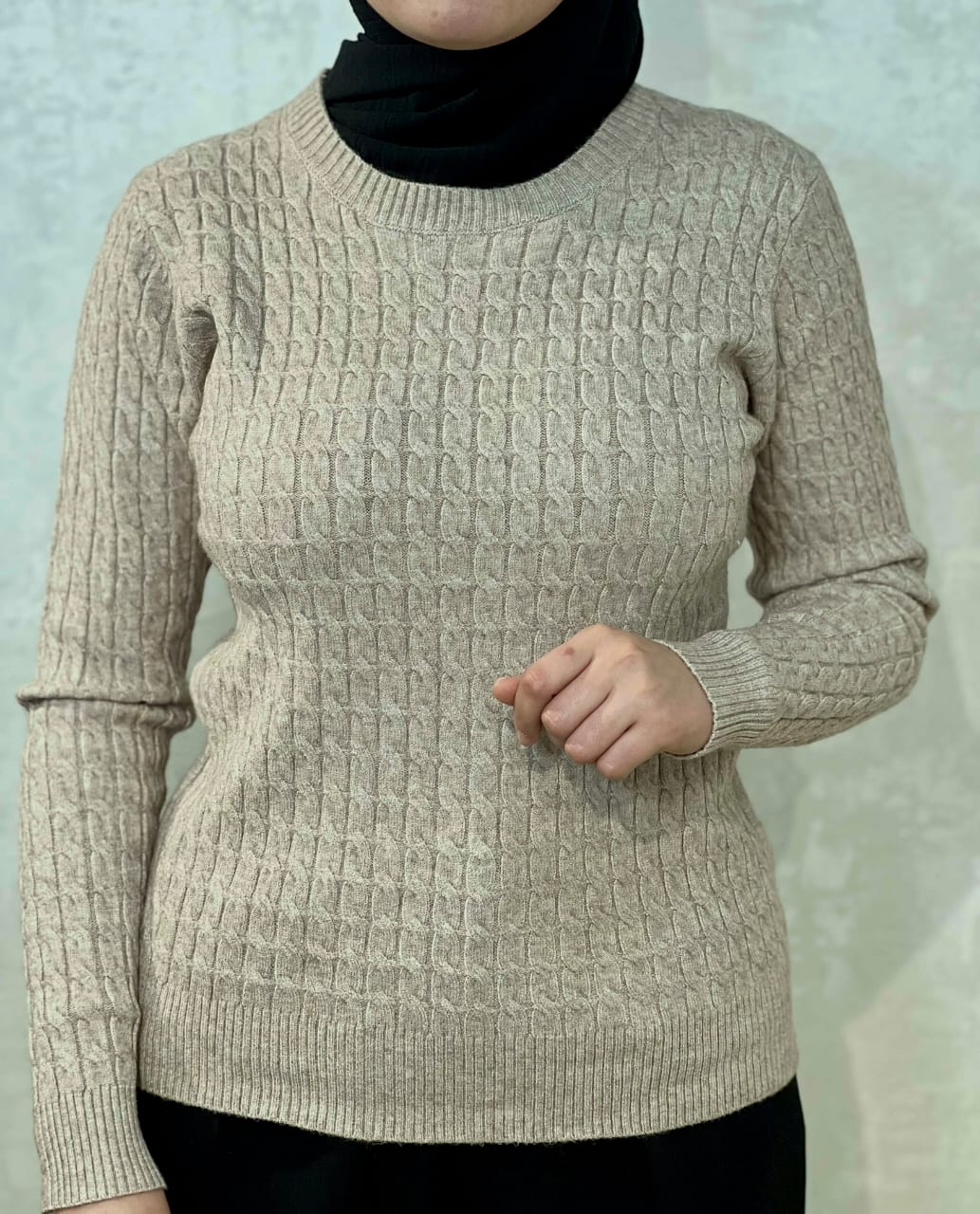 Pull Texturé basique