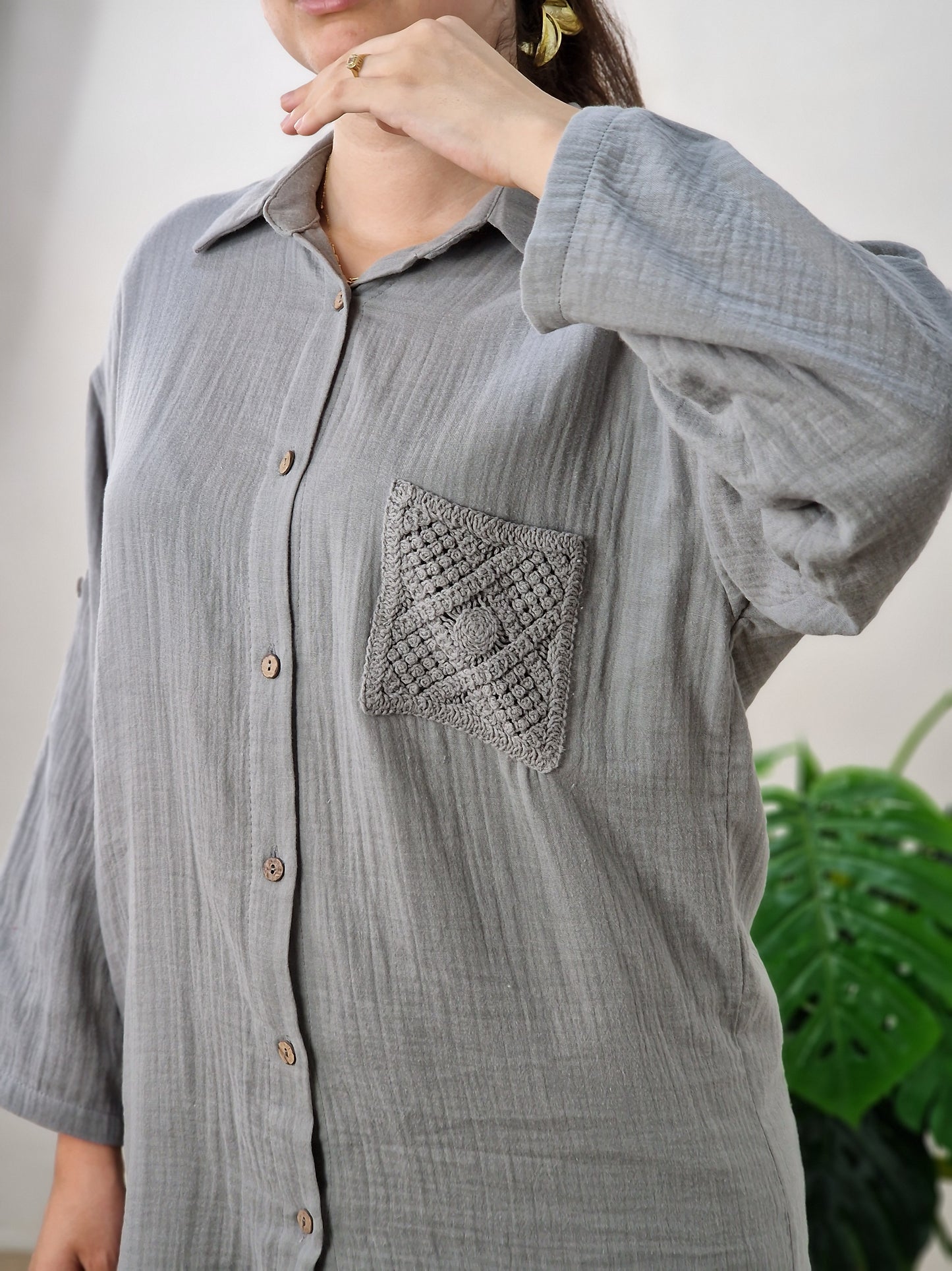 Ensemble double gaz à détails