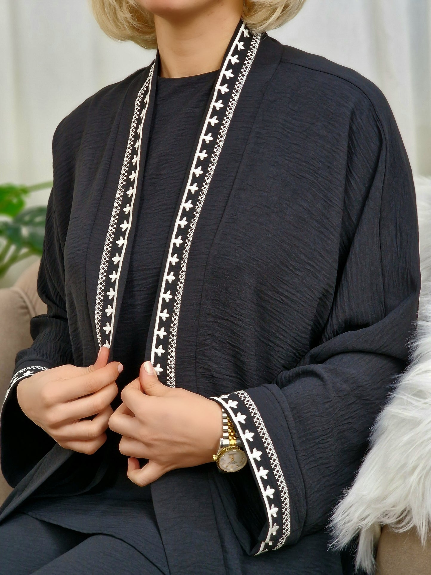 Ensemble amira 3 pièces brodé