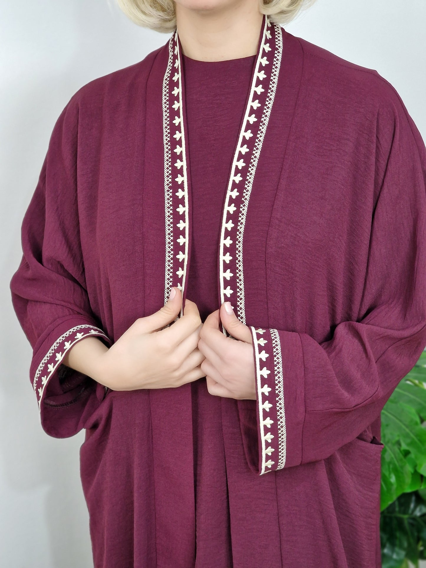 Ensemble amira 3 pièces brodé