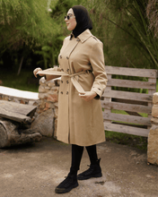 Charger l&#39;image dans la galerie, Trench coat camel
