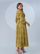 Charger l&#39;image dans la galerie, Robe Lina-oliva
