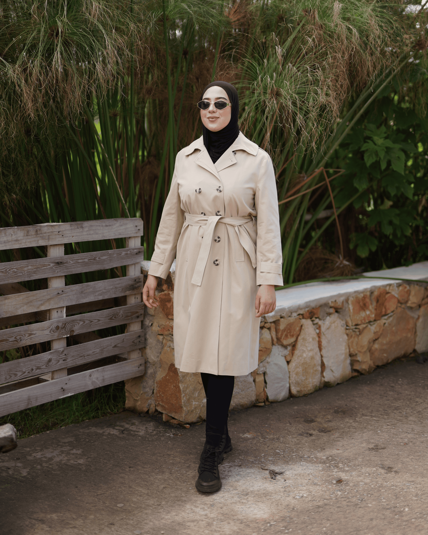 Trench coat kaki - XXL