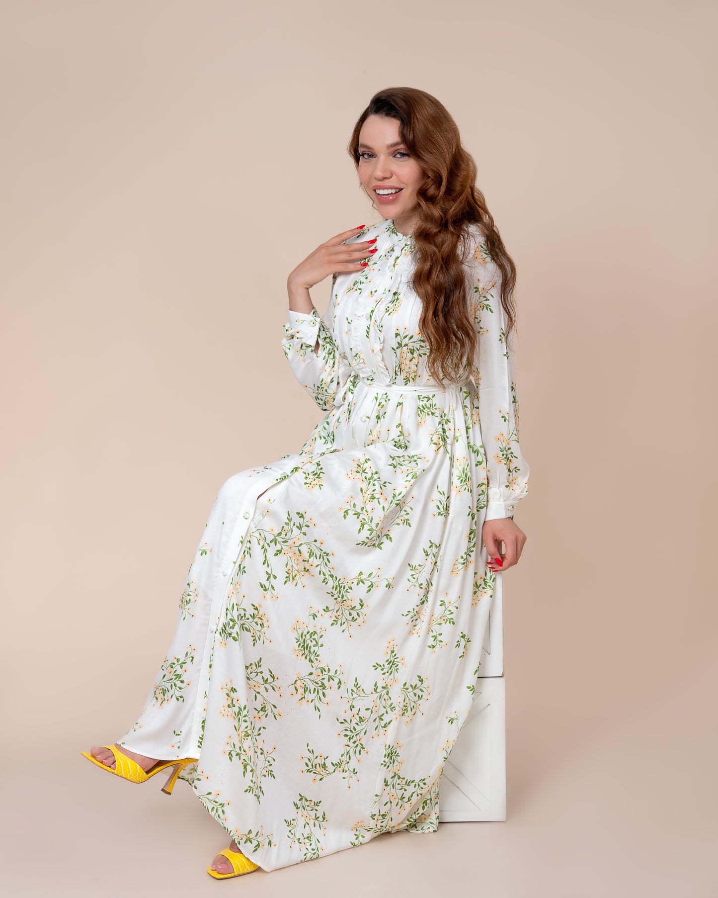 Robe Lilya Jaune
