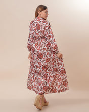 Charger l&#39;image dans la galerie, Robe Sultana Marron
