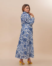 Charger l&#39;image dans la galerie, Robe Sultana bleu
