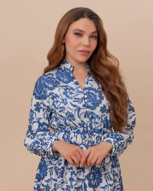 Robe Sultana bleu
