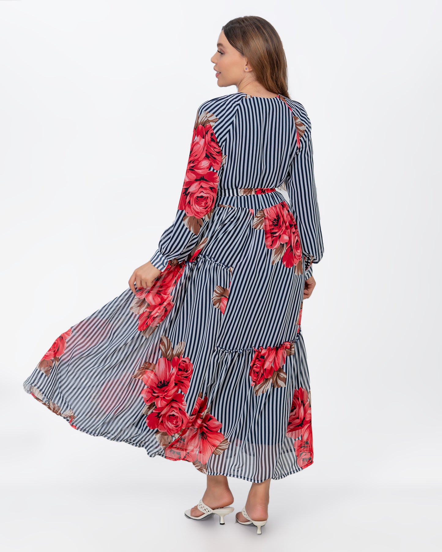 Robe Rayhana à rayures