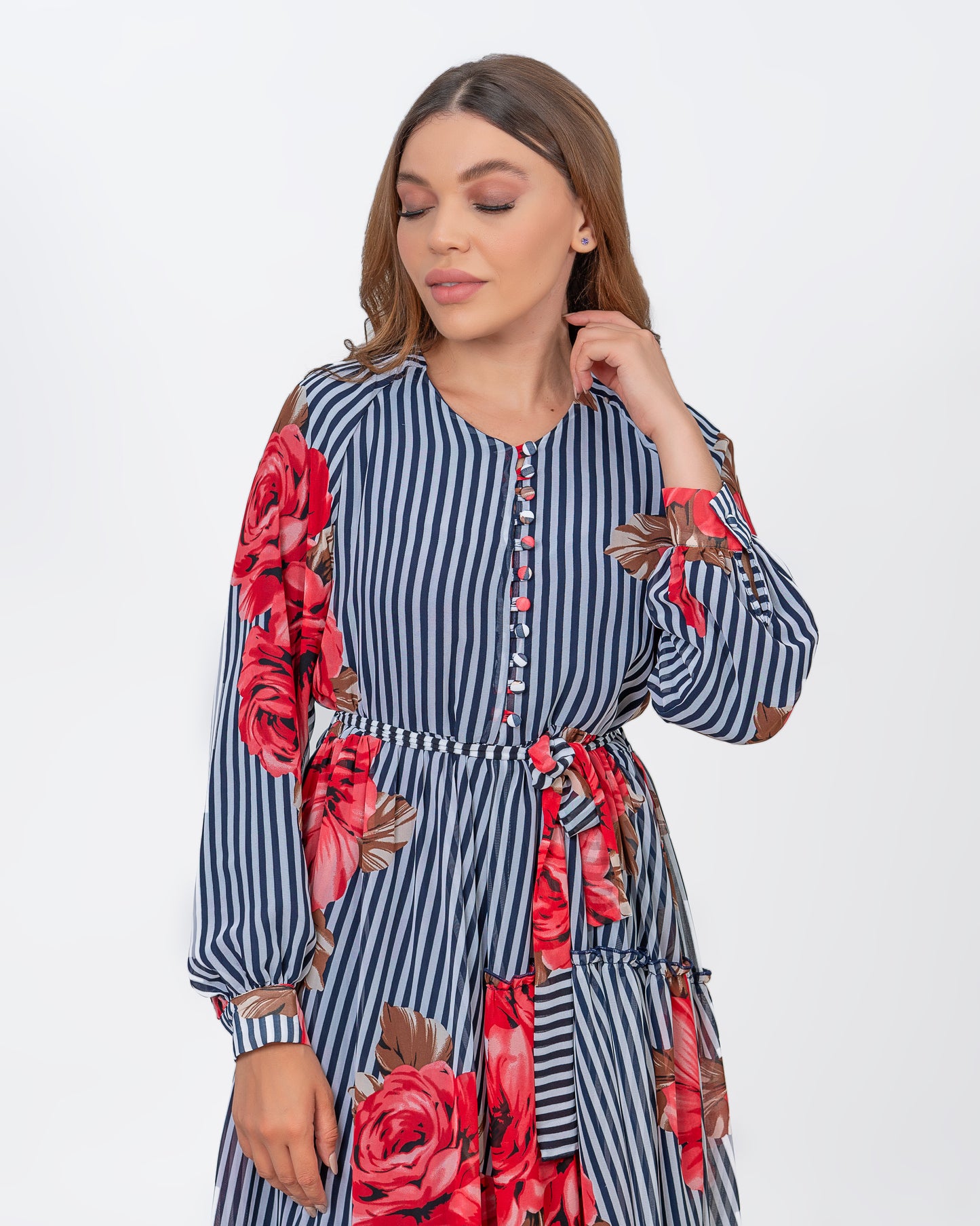 Robe Rayhana à rayures