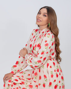 Robe Rosa roja