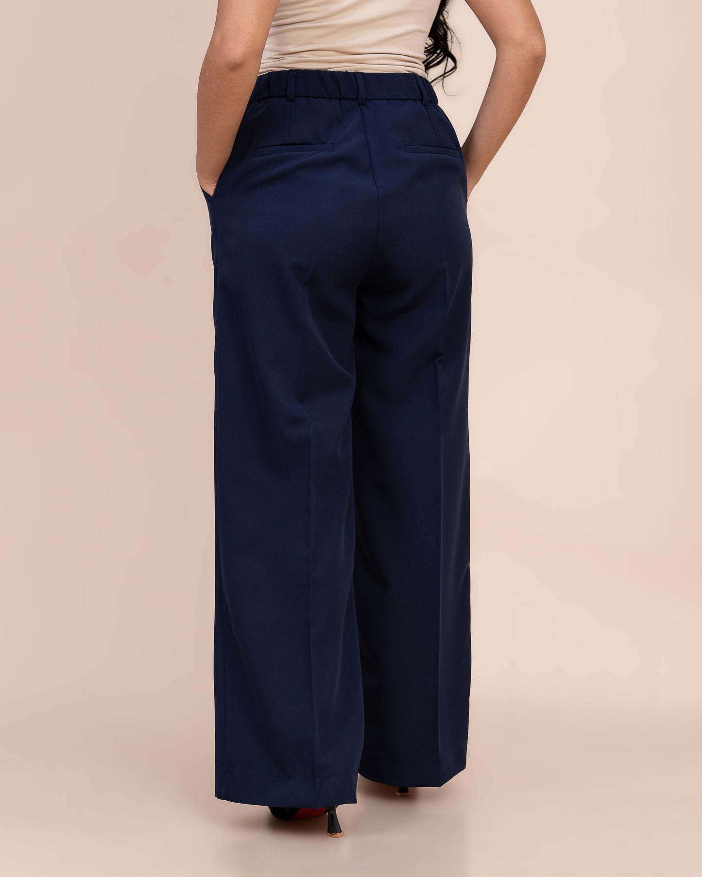 Pantalon Carla – Taille Haute • Coupe Large Confort