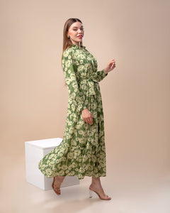 Robe jardin vert