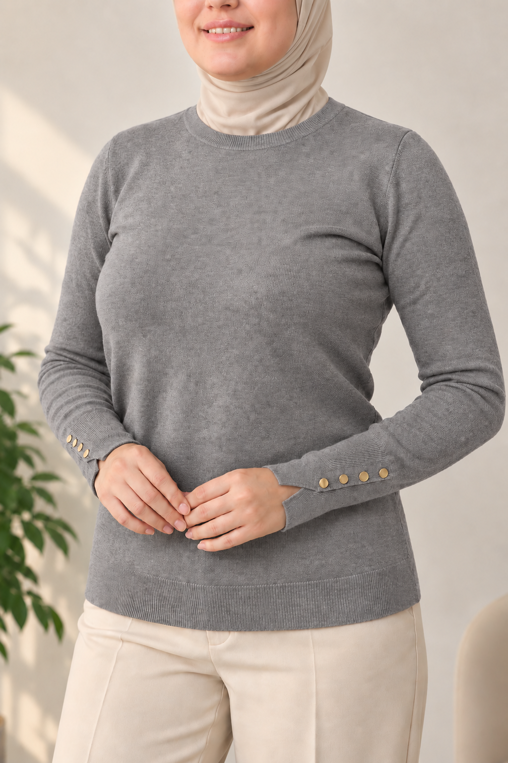 Pull en maille -Basique -
