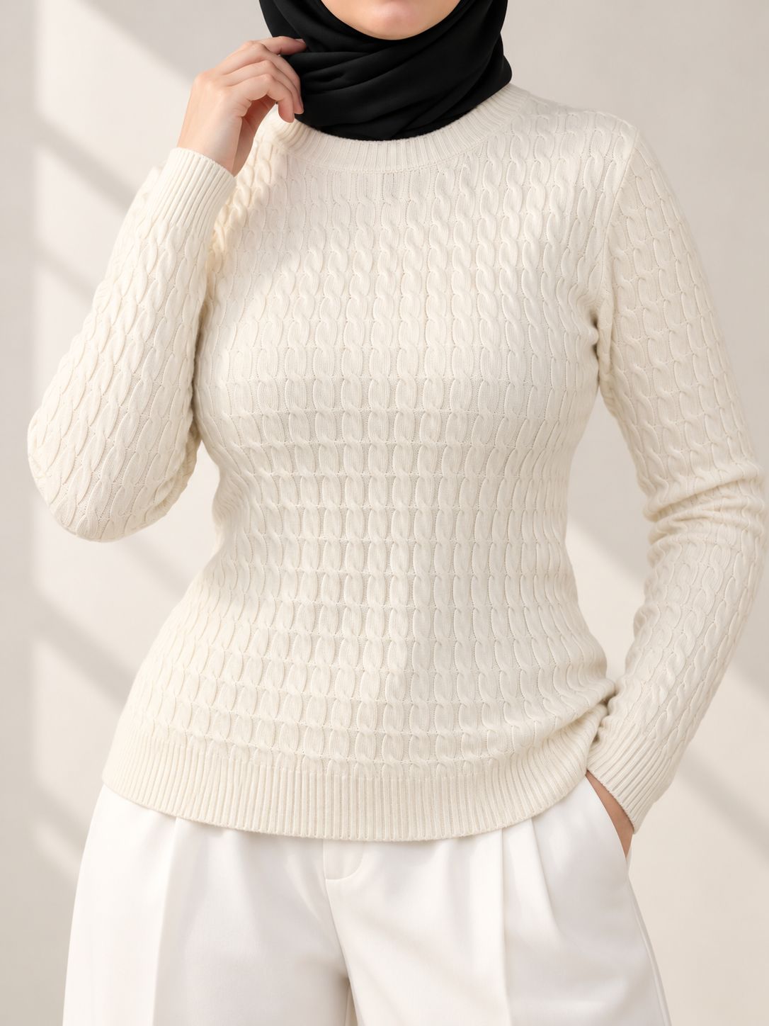 Pull Texturé basique