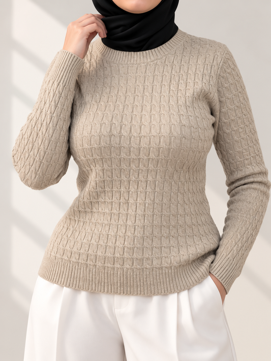 Pull Texturé basique