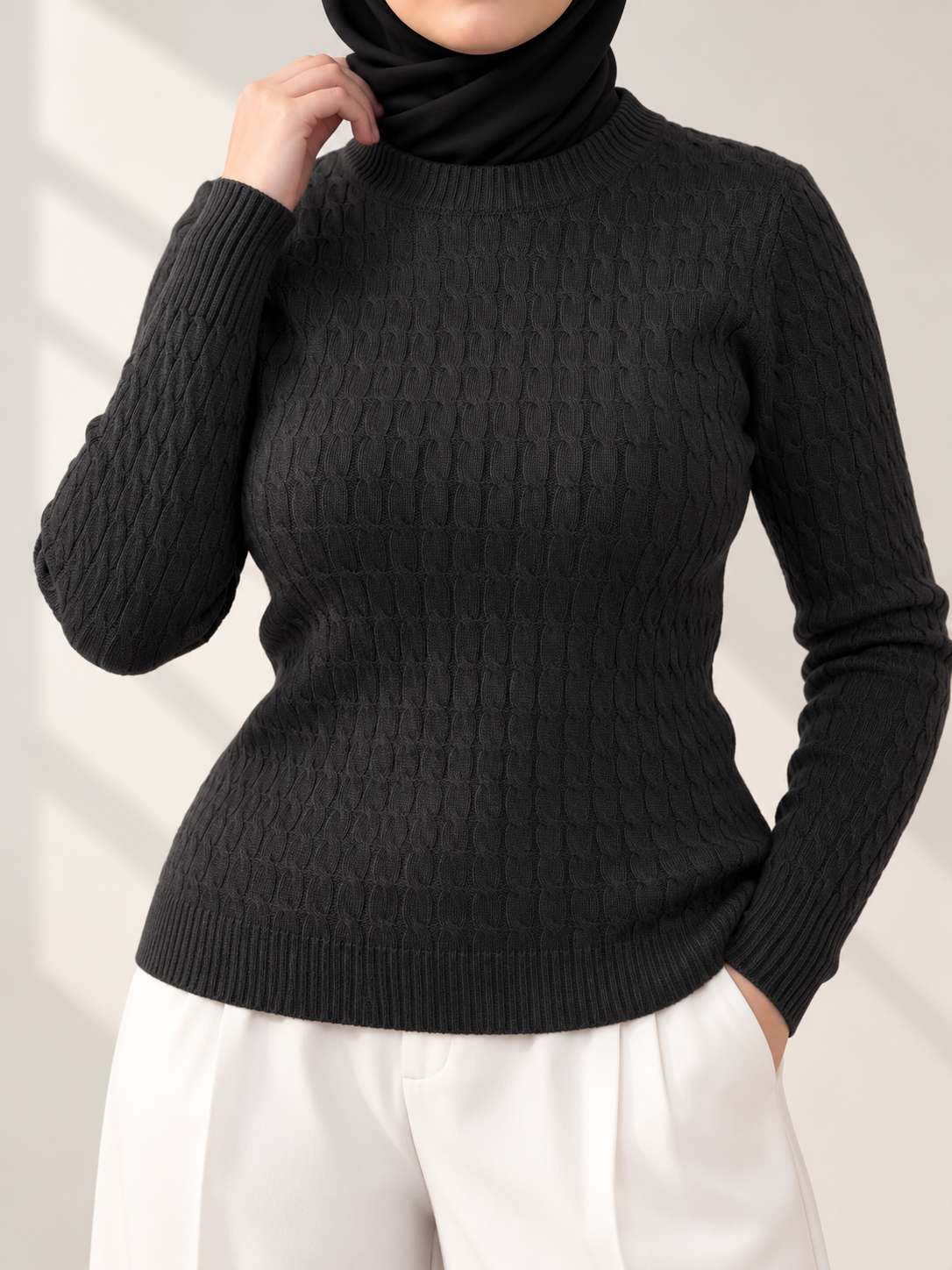 Pull Texturé basique