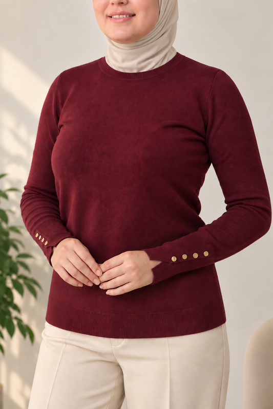 Pull en maille -Basique -