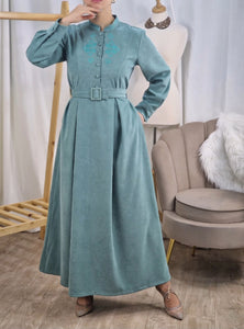 Robe Nour brodée