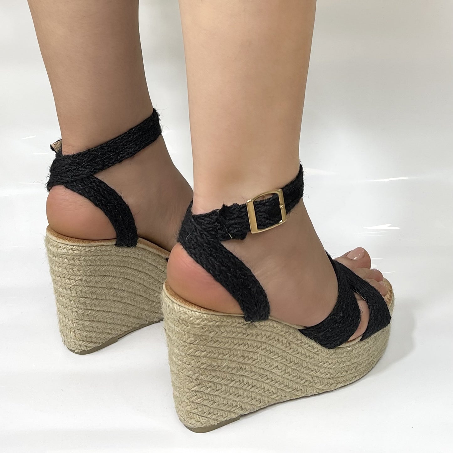 Sandales Élégantes alia -Noir-