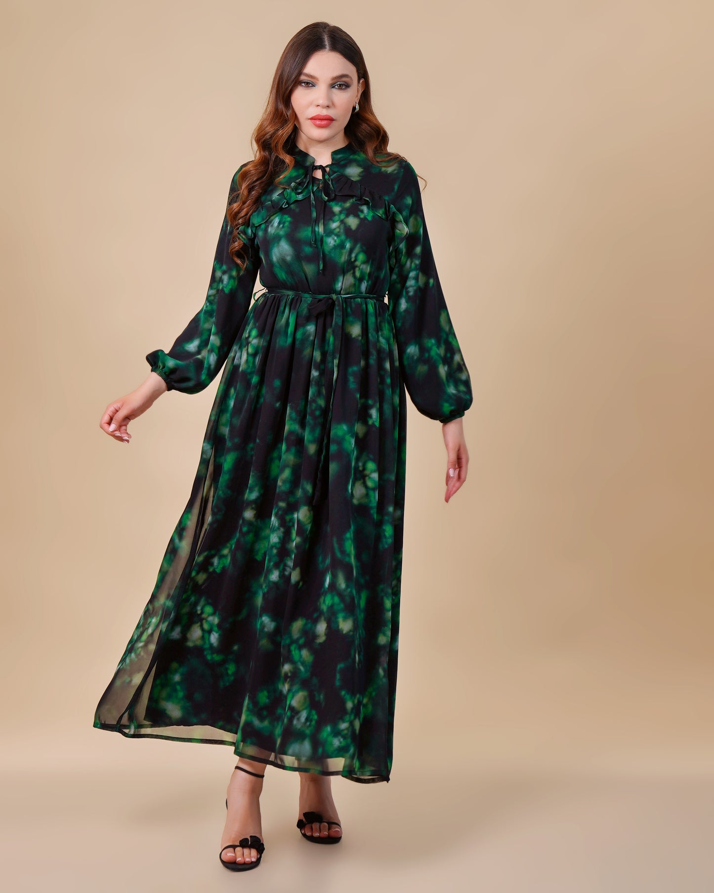 Robe Émeraude Noire