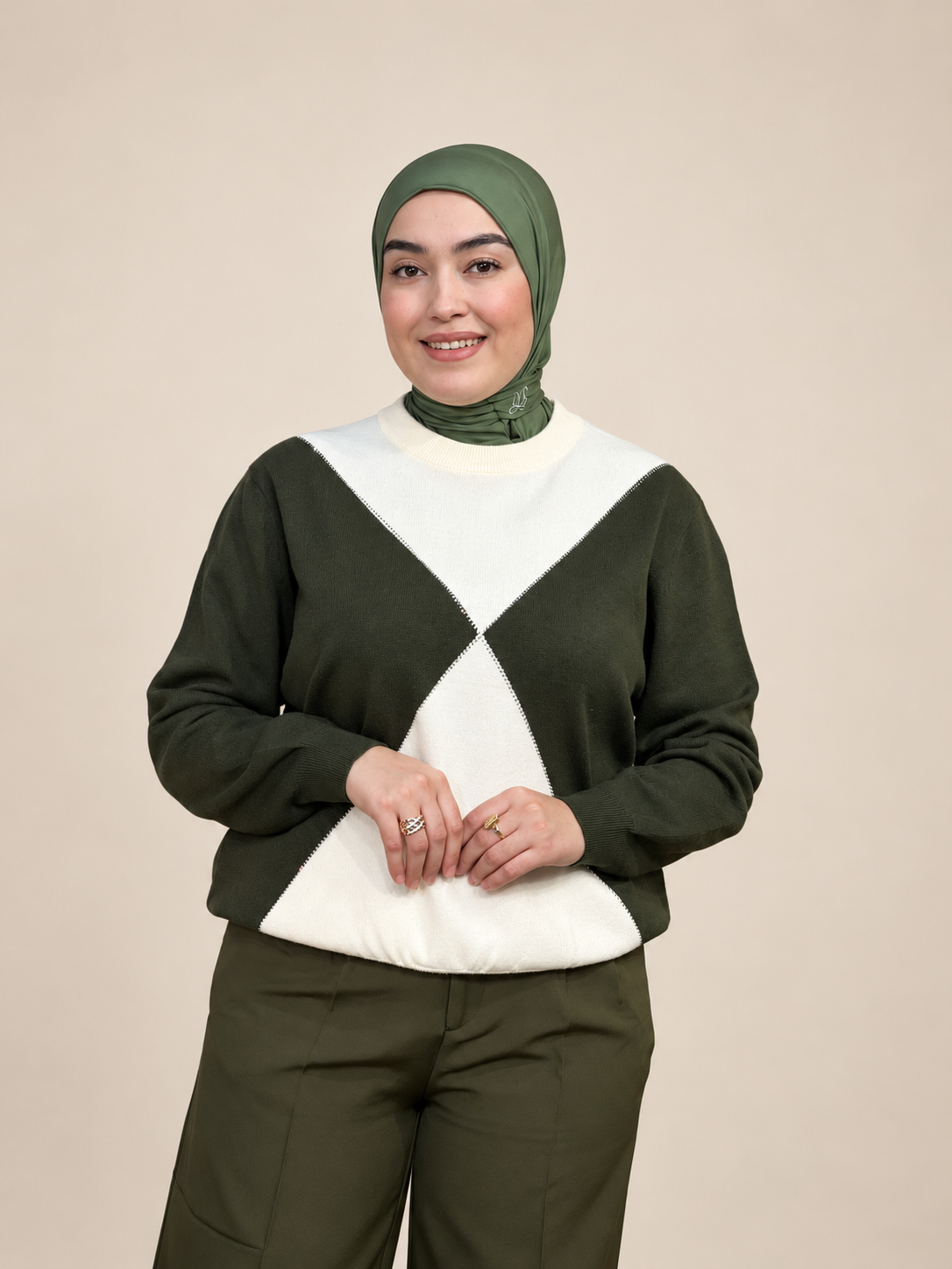 Pull Romy  bicolore