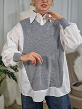 Charger l&#39;image dans la galerie, Pull style chemise
