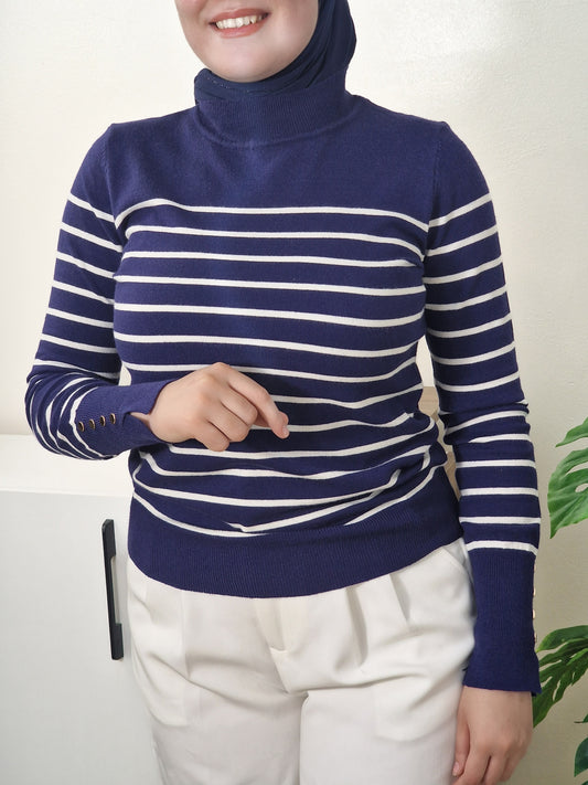 Pull en maille -Marinière -