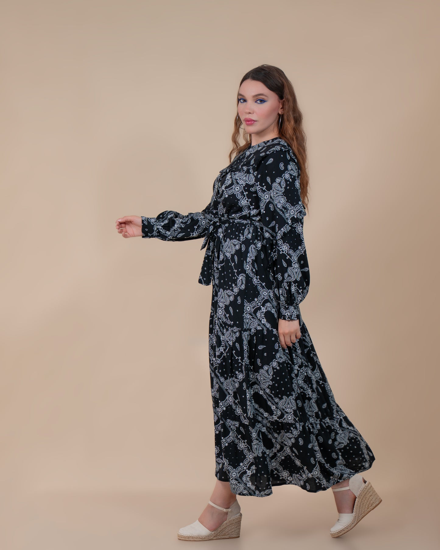 Robe Siena -Noir-