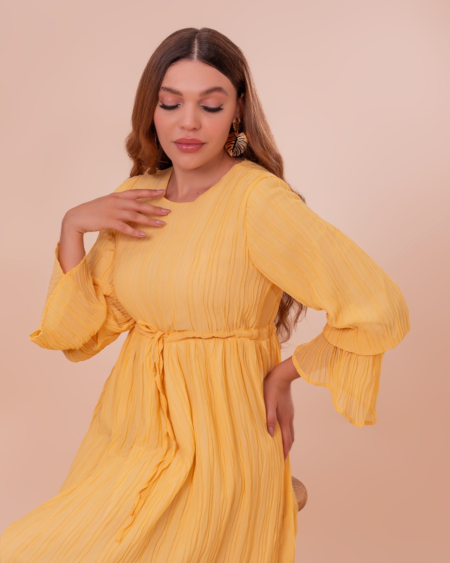 Robe Luna Breeze -Jaune soleil-