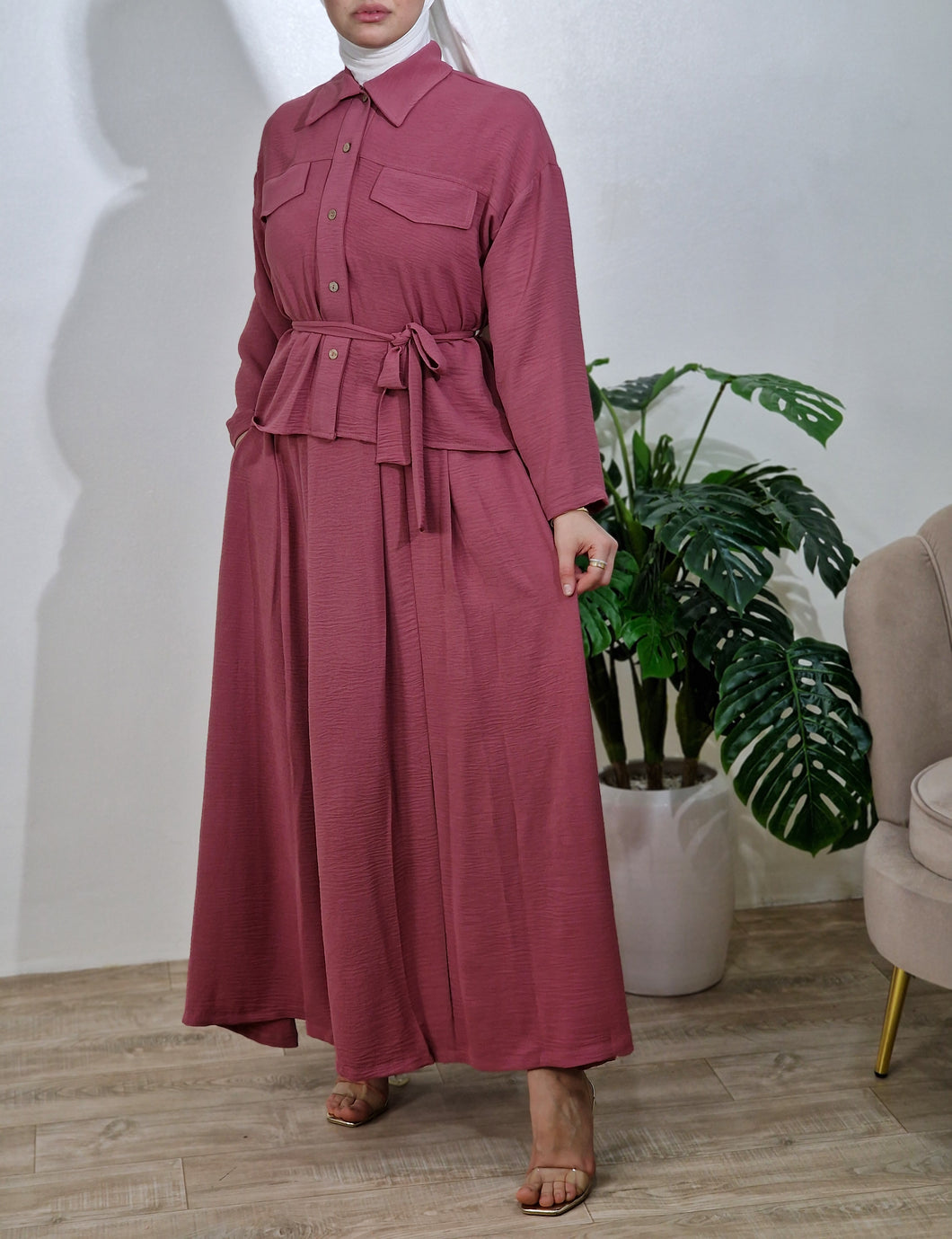 Ensemble Bella Rose framboise
