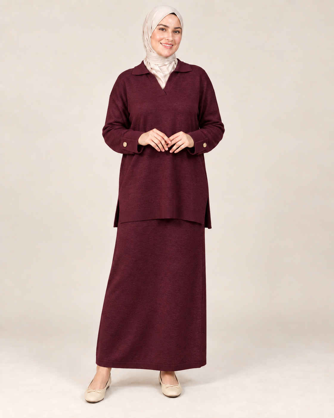 Ensemble Élina en maille