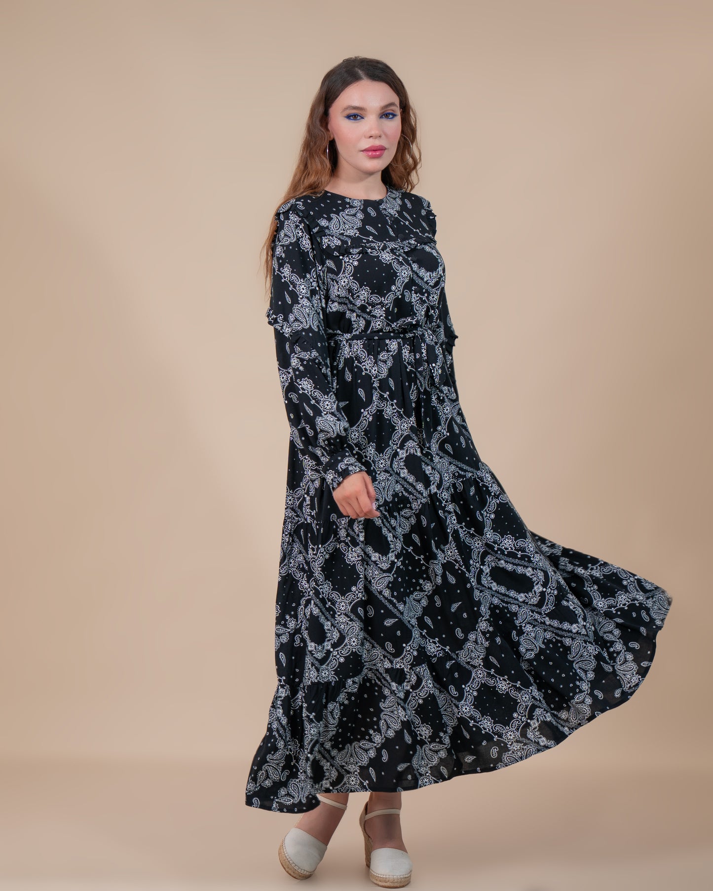 Robe Siena -Noir-
