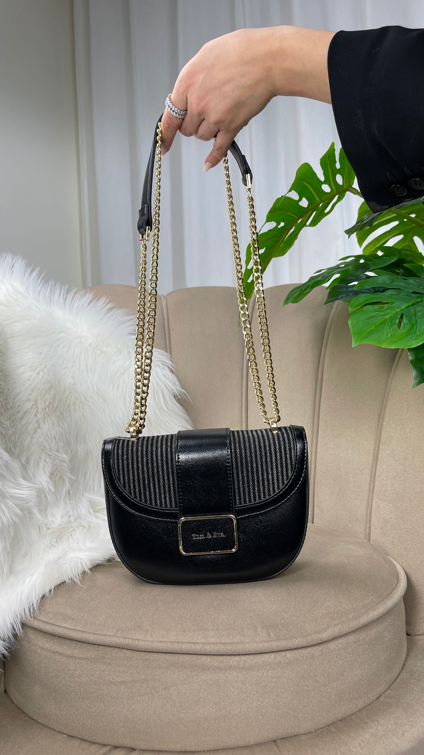 Sac à bandoulière David Jones -jeans-