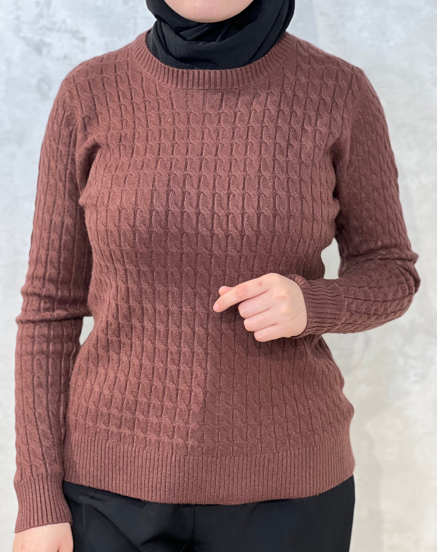 Pull Texturé basique