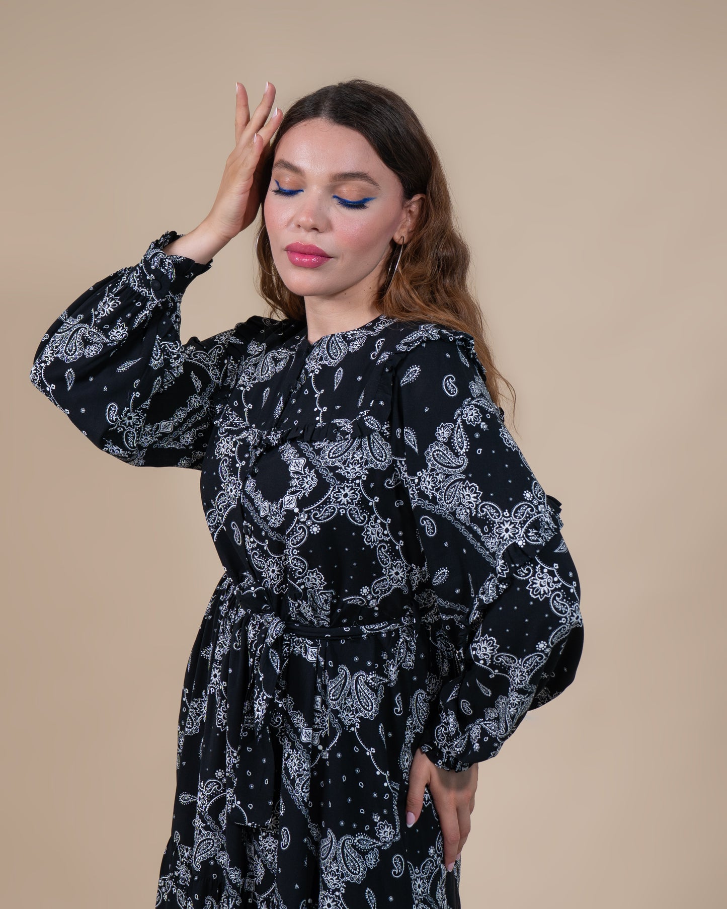 Robe Siena -Noir-