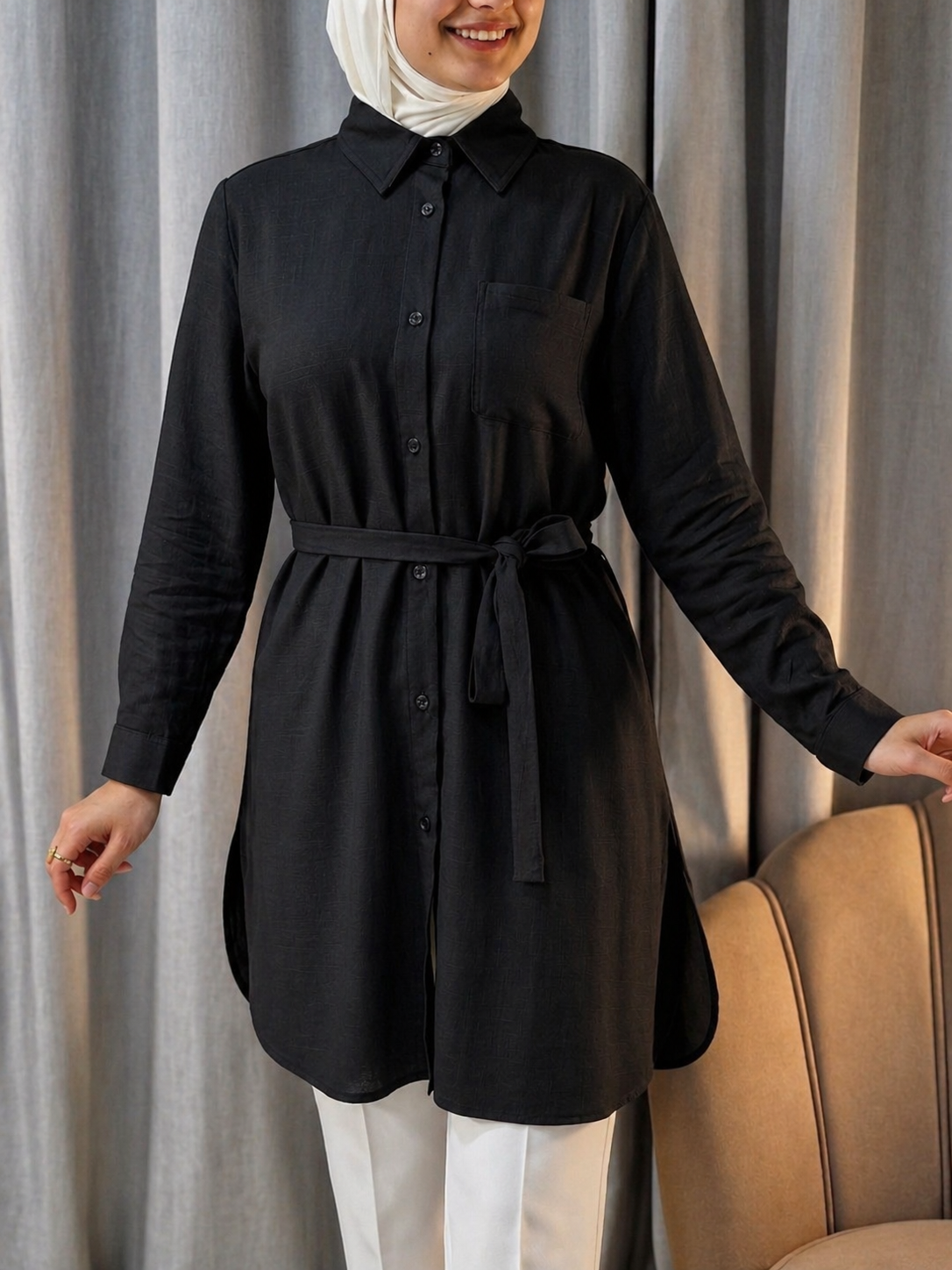 Chemise Lina -Lin élégance-