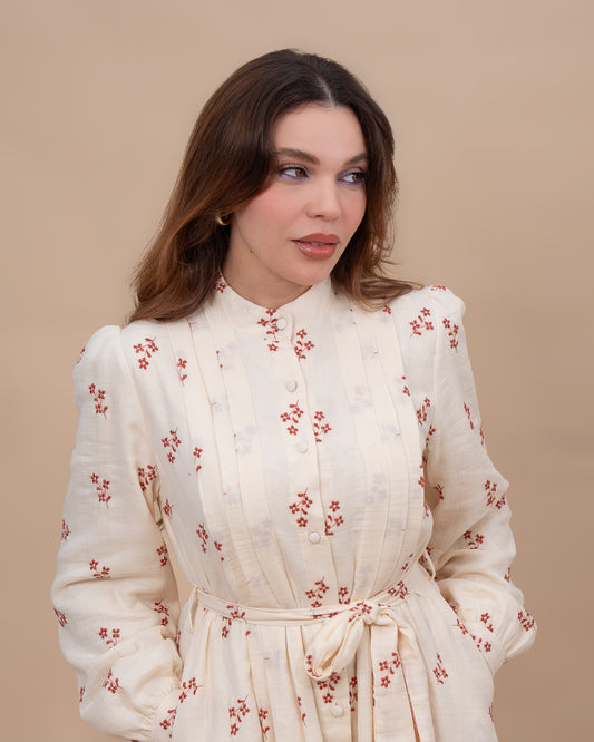 Robe Elia Brodée