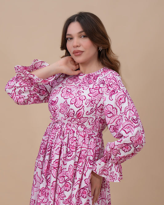 Robe Rosa Bloom