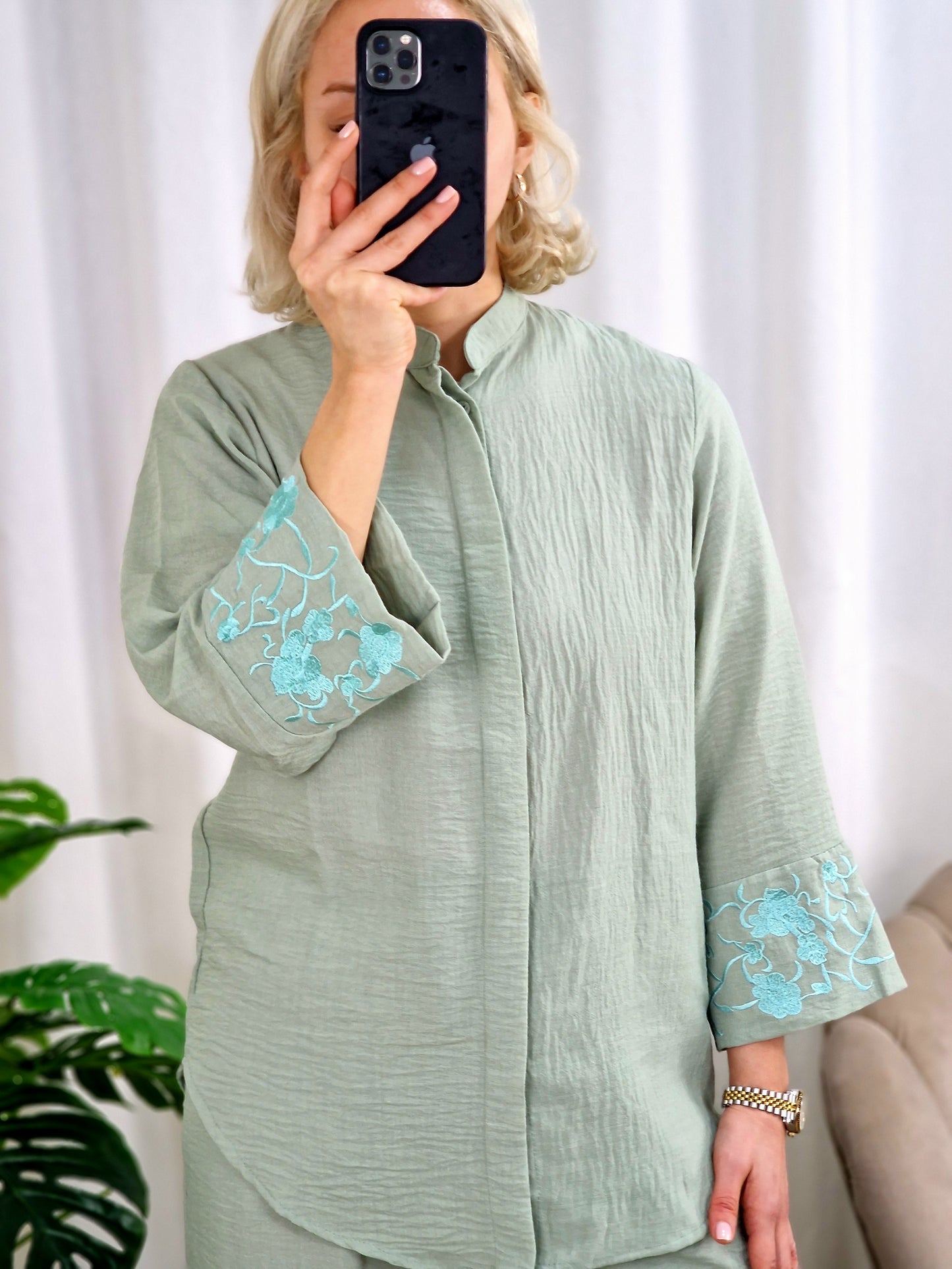 Ensemble NOUR brodé