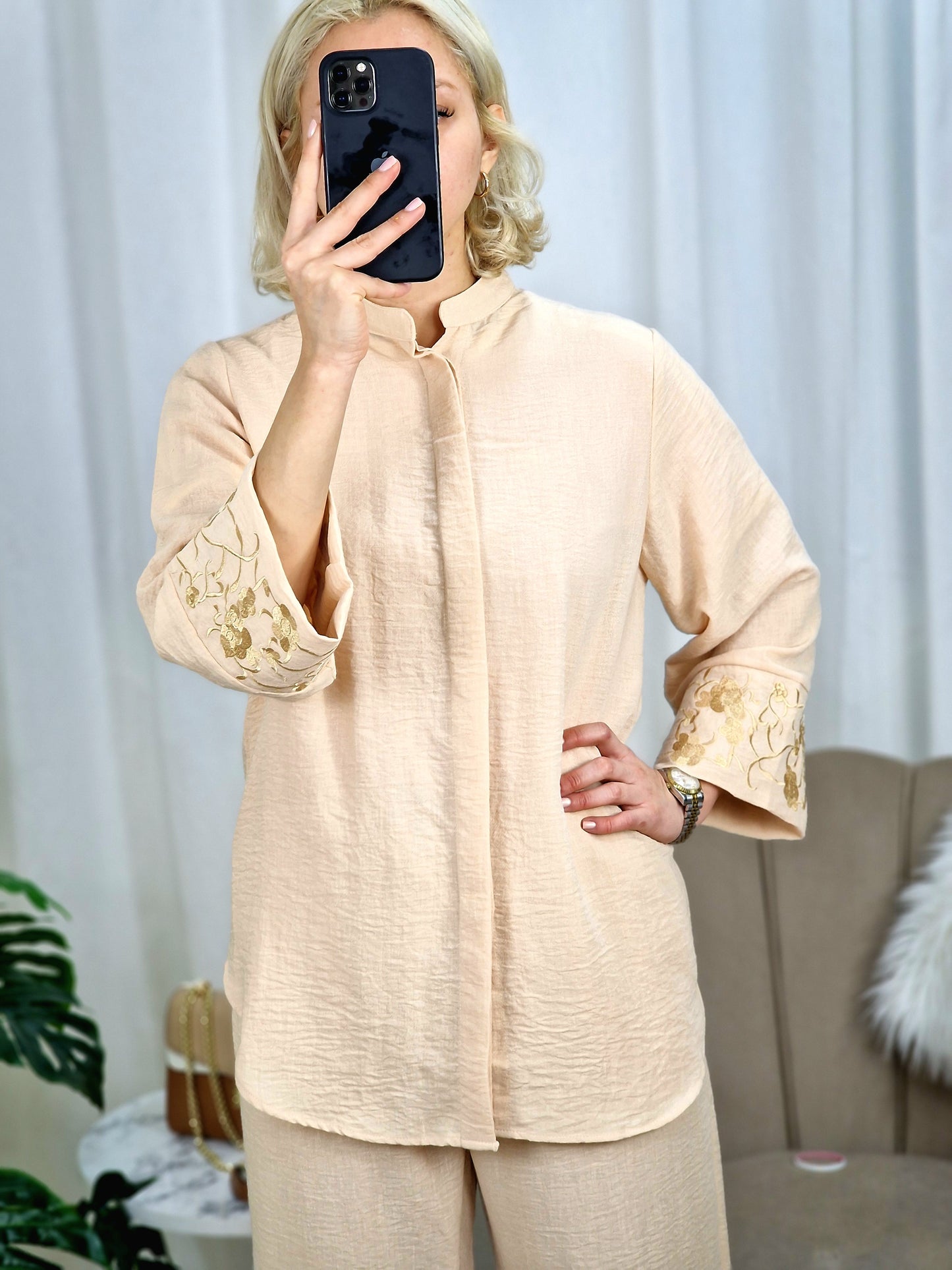 Ensemble NOUR brodé