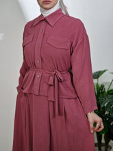 Charger l&#39;image dans la galerie, Ensemble Bella Rose framboise
