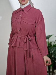 Ensemble Bella Rose framboise