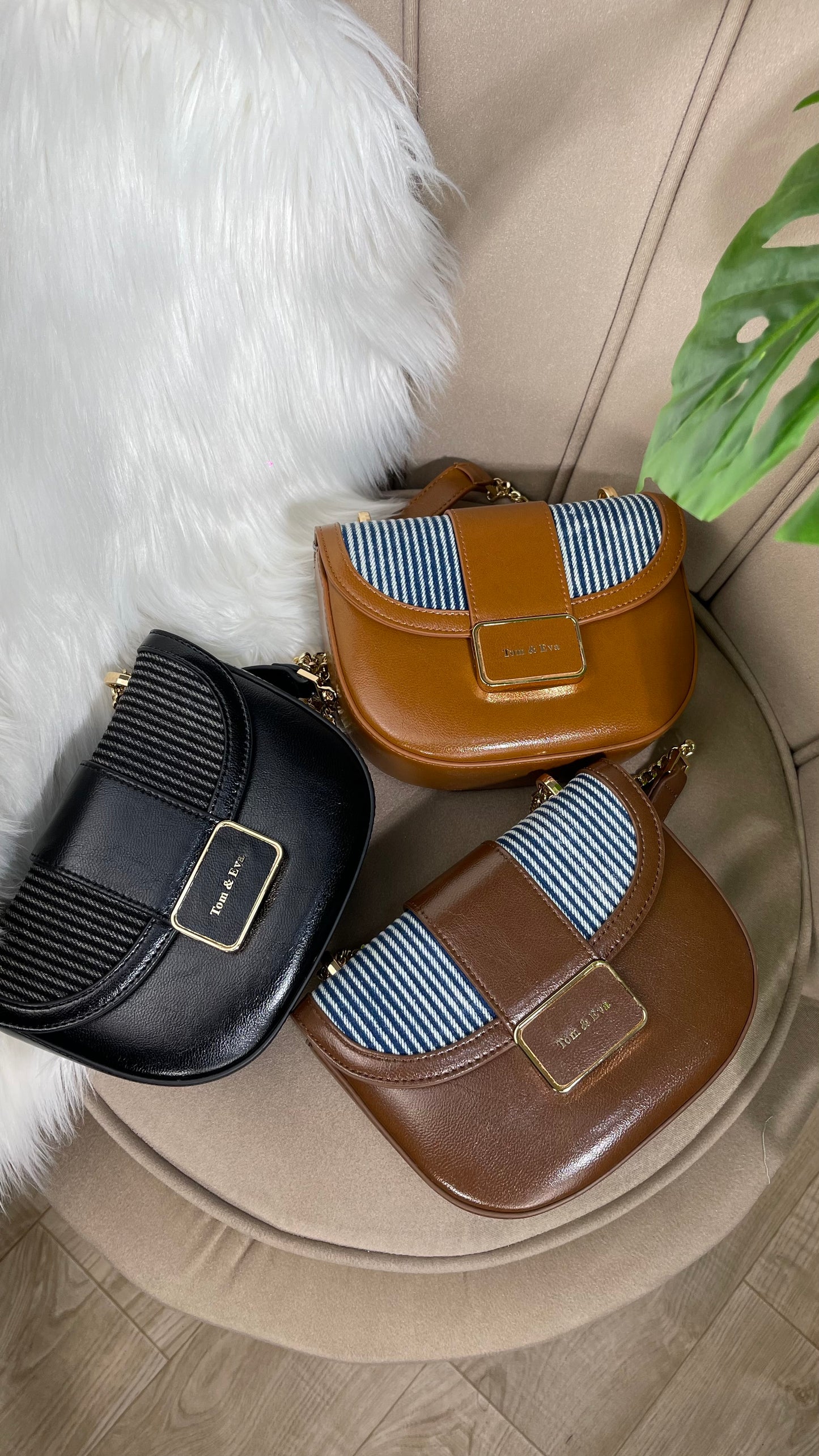 Sac à bandoulière David Jones -jeans-