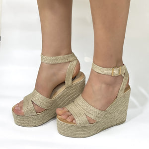 Sandales Élégantes alia -beige-
