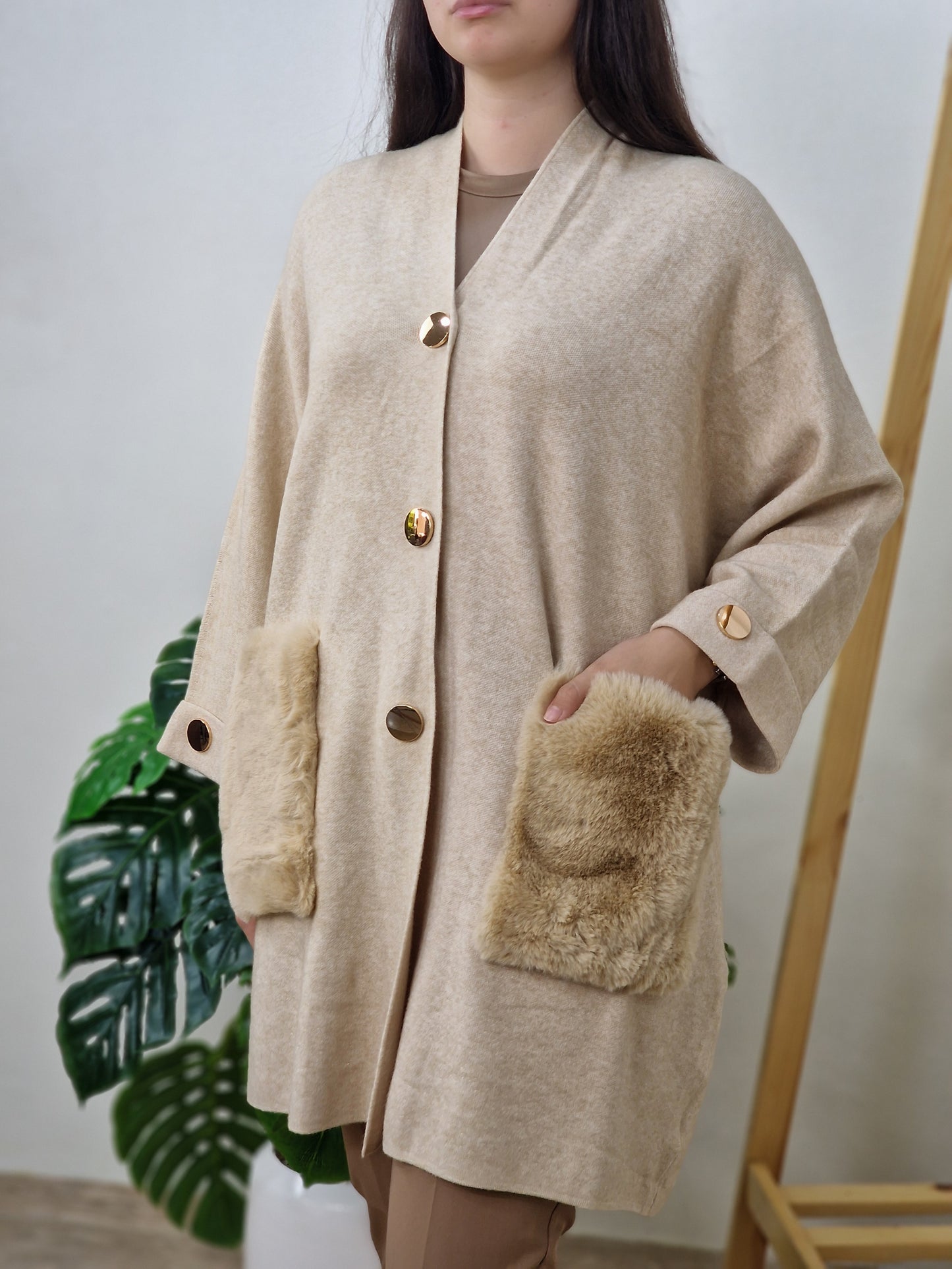 Cardigan Golden touch